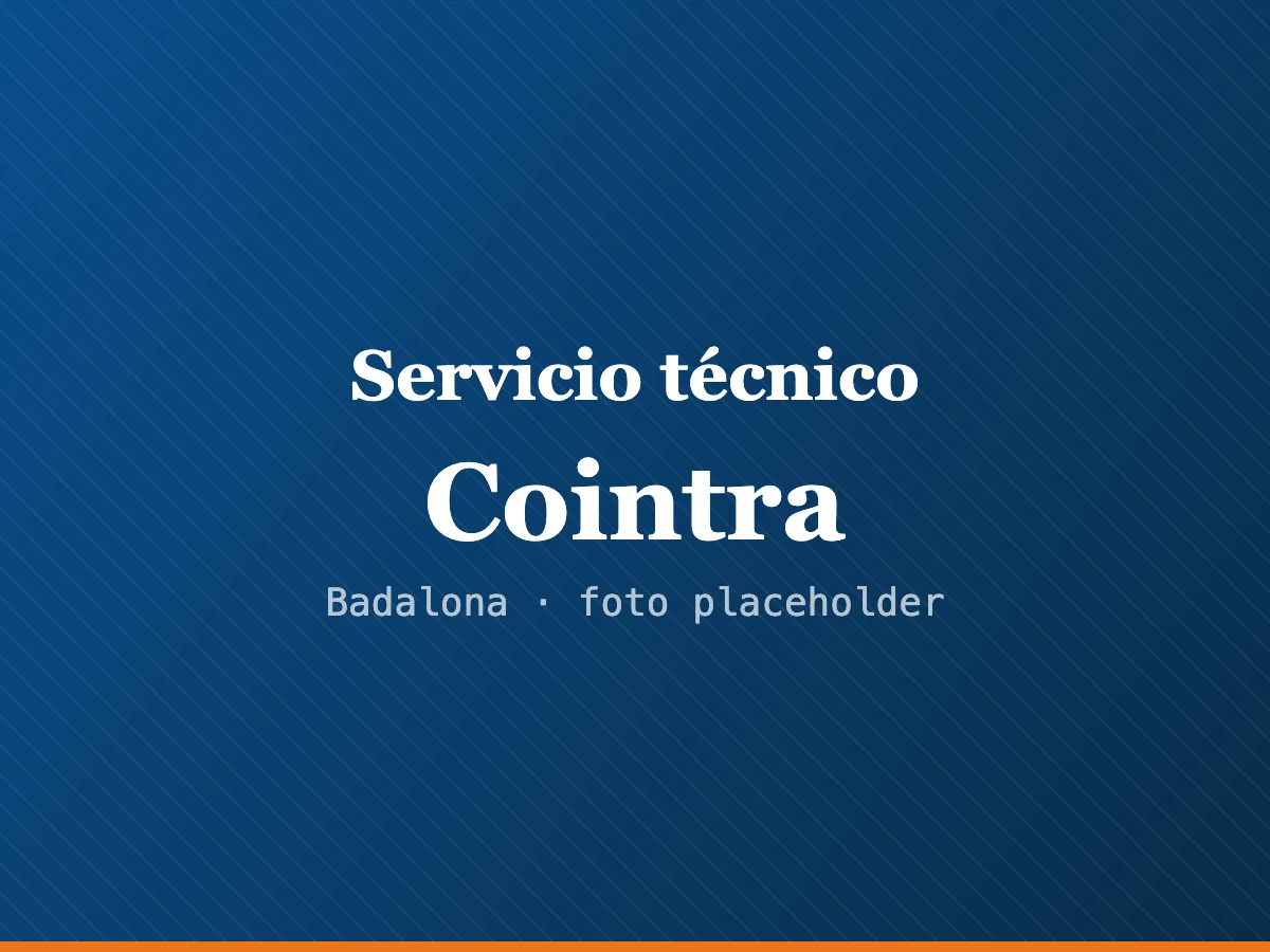 Servicio técnico de calderas Cointra en Badalona